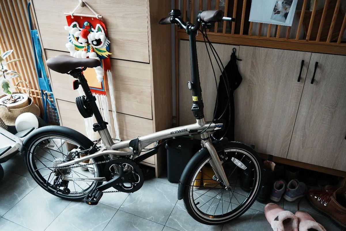 迪卡侬折叠自行车
